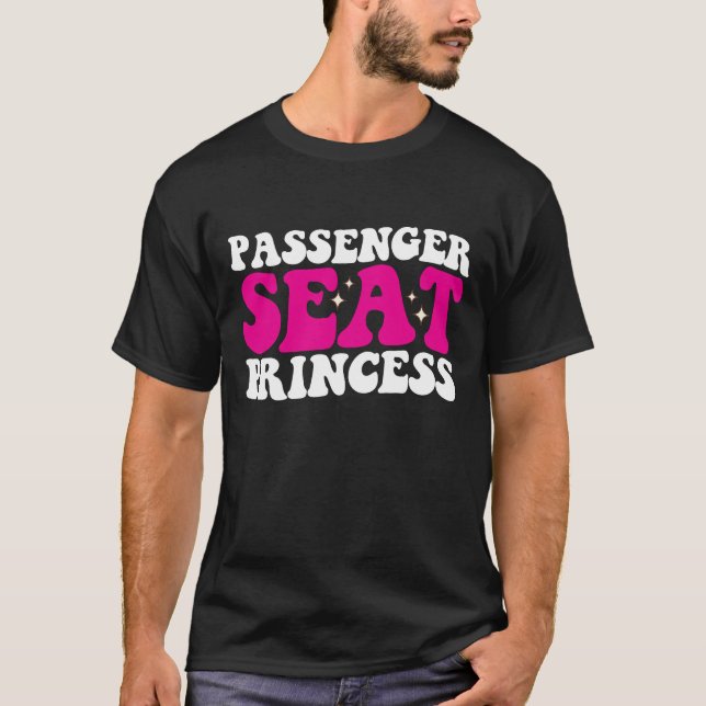 Camiseta Banco de Passageiros Princesa Garota Moça Retro (Frente)