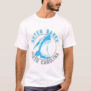 Camiseta Bancos externos de Verão - Carolina do Norte