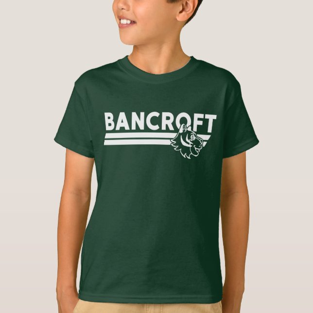 Camiseta Bancroft Bobcat Perfil Dark Green T-Shirt (Frente)