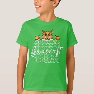 Camiseta Bancroft Bobcats Bright Green T-Shirt