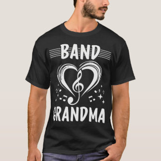 Camiseta Band Grandma Marching Band Grandmother Appreciatio