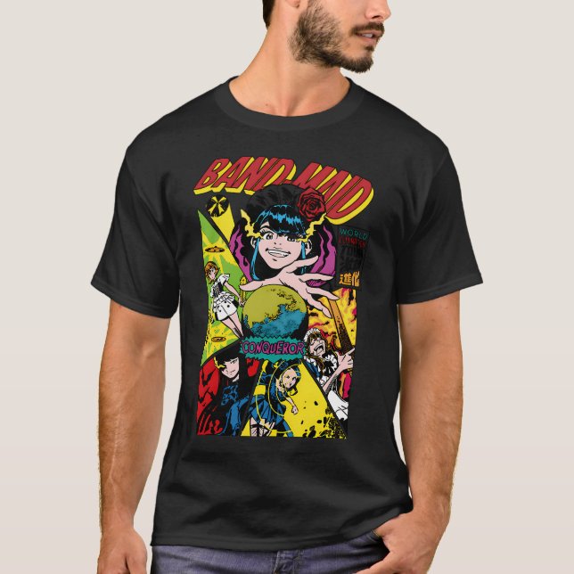 Camiseta Band Maid Clássico (Frente)