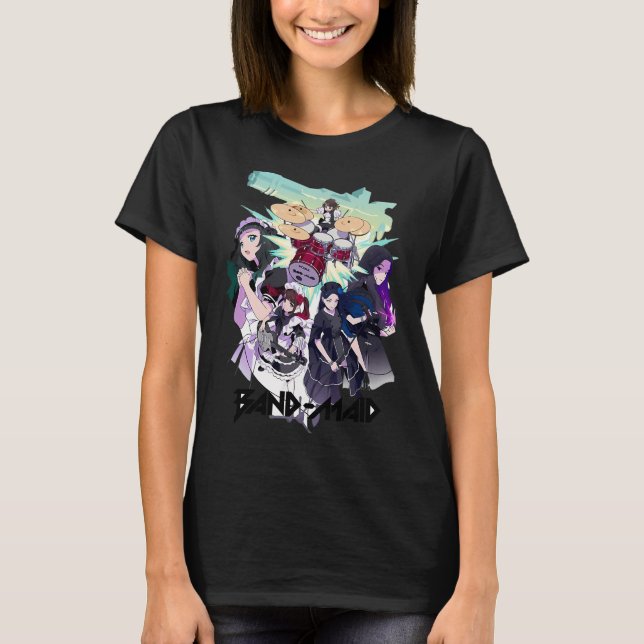 Camiseta Band Maid Tendência (Frente)