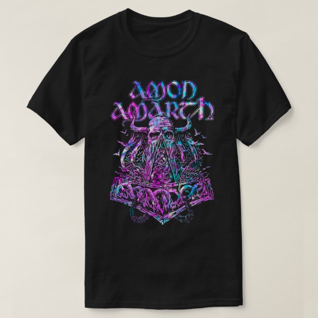 Camiseta Banda Amon Amarth T12 Amon Amarth - Melhores tendê (Frente do Design)