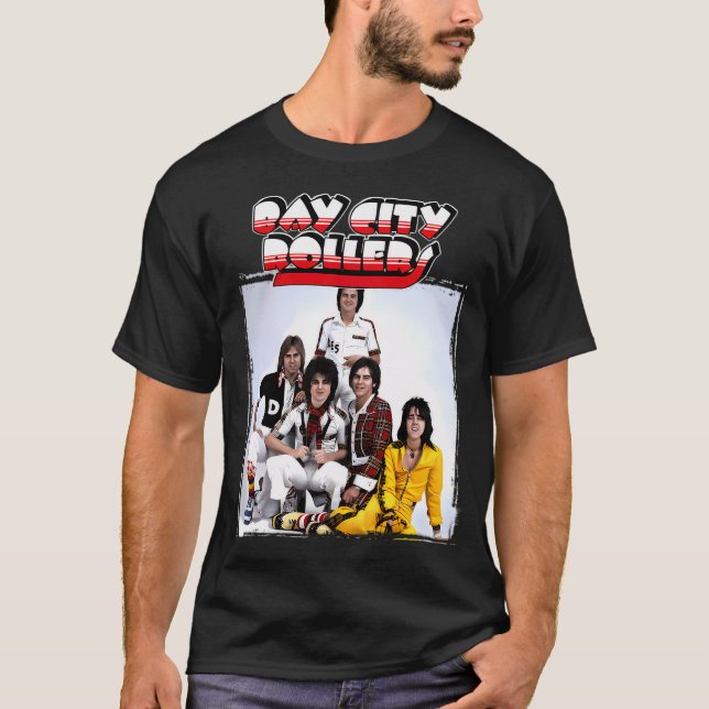 Camiseta Banda Bay City Rollers #19 (Frente)