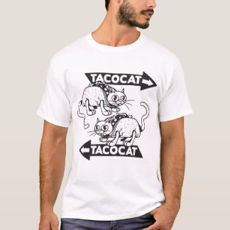 Camiseta Banda brandnew Tac de Meme do inglês do Palindrome