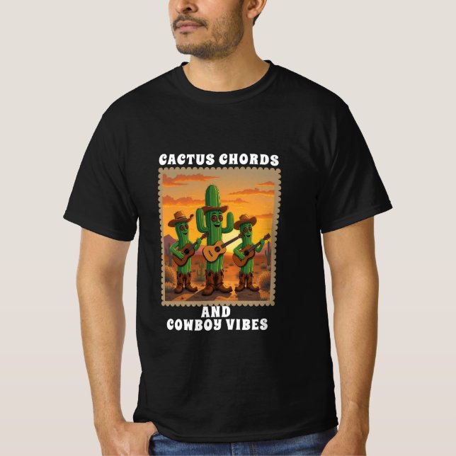 Camiseta banda Cactus (Frente)