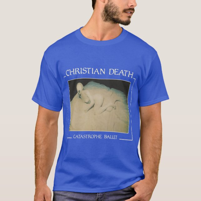 Camiseta Banda Christian Death retro (Frente)