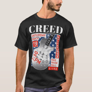 Camiseta Banda Creed