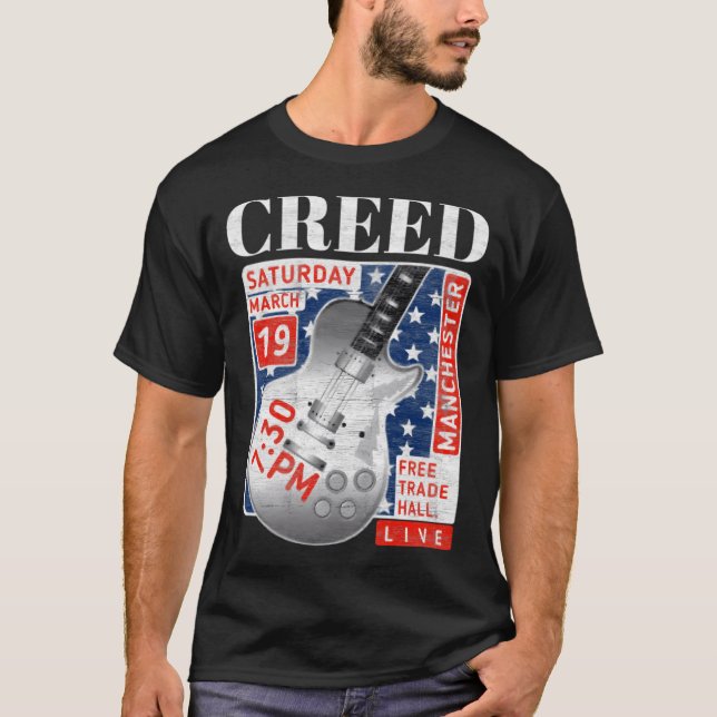 Camiseta Banda Creed (Frente)