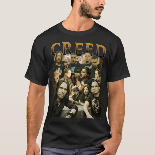 Camiseta Banda Creed (Frente)