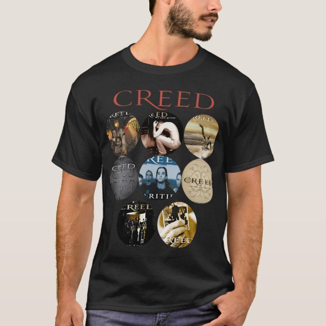 Camiseta Banda Creed (Frente)