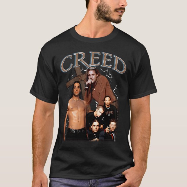 Camiseta Banda Creed (Frente)