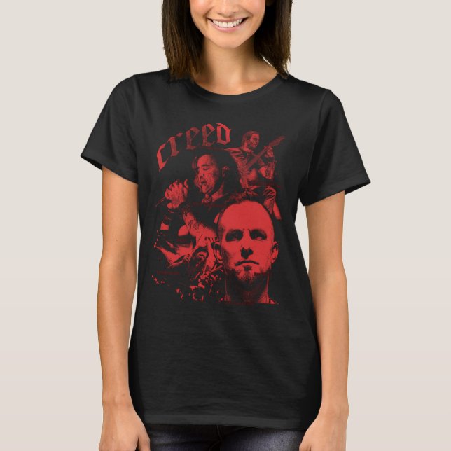 Camiseta Banda Creed (Frente)