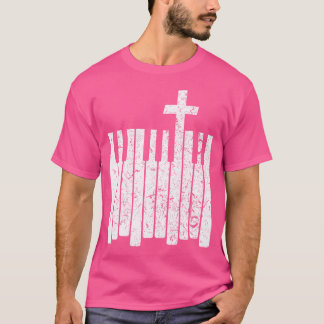 Camiseta Banda Cristã Piano Cristão Rock Clássico