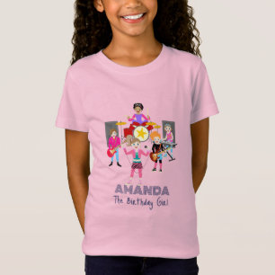 Camiseta Banda das garotas de música