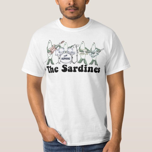 Camiseta Banda das sardas (Frente)