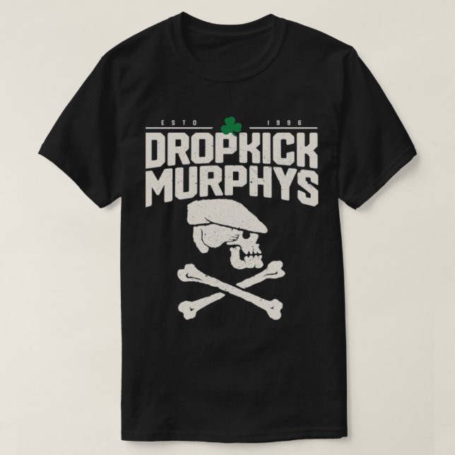 Camiseta Banda de assassinos de dropchutes Murphys (Frente do Design)