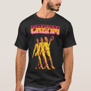 Camiseta Banda de Blues Rock dos anos 60