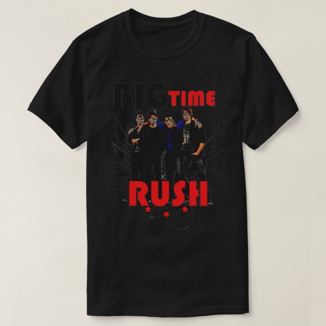Camiseta Banda de Corrida de Tempo Grande do BTR (Frente do Design)