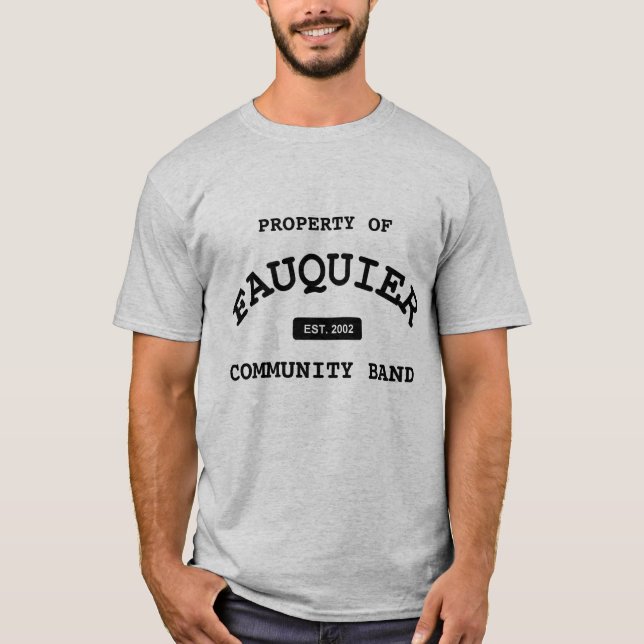 Camiseta Banda de Fauquier -- EST. 2002 (Frente)