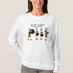 Camiseta Banda de Gaita Escocesa - Amarelo/Preto