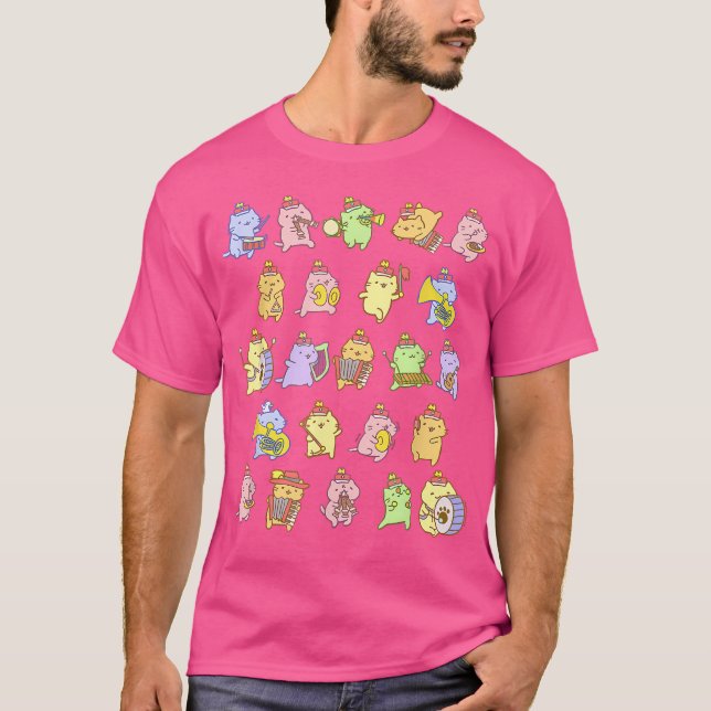 Camiseta Banda de Gato Neko (Frente)