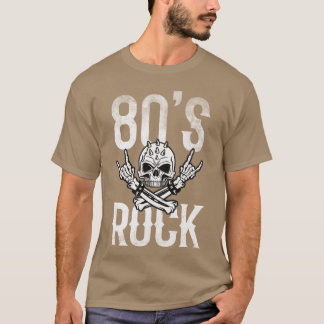 Camiseta Banda de Guitarra de Música Distorcida Rock And Ro