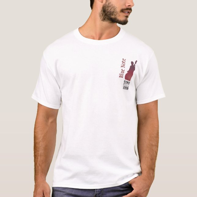 Camiseta Banda de jazz do modelo do t-shirt (Frente)