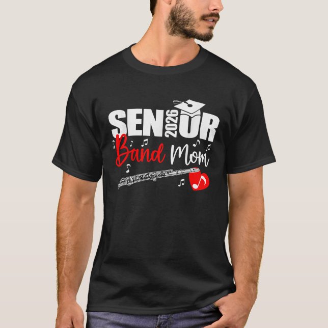 Camiseta Banda de mais velho Mãe 2026 Classe de Banda de Ma (Frente)