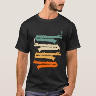 Camiseta Banda de Marcação Retroativa Baritone Saxofone