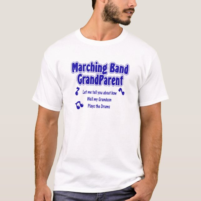 Camiseta Banda de Marcha Avô/ Tambores (Frente)