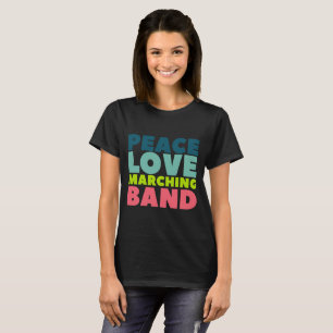 Camiseta Banda de Marcha do Amor pela Paz