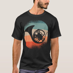 Camiseta Banda de Marcha do Corno de França Vintage - Corno