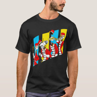 Camiseta Banda de Marcha do Esqueleto
