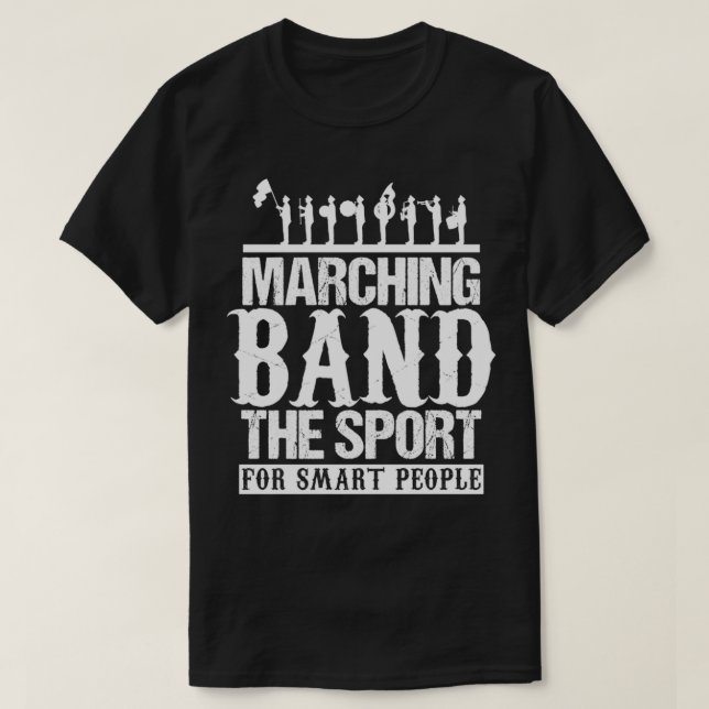 Camiseta Banda De Marcha legal O Esporte Da Banda Smart Pes (Frente do Design)