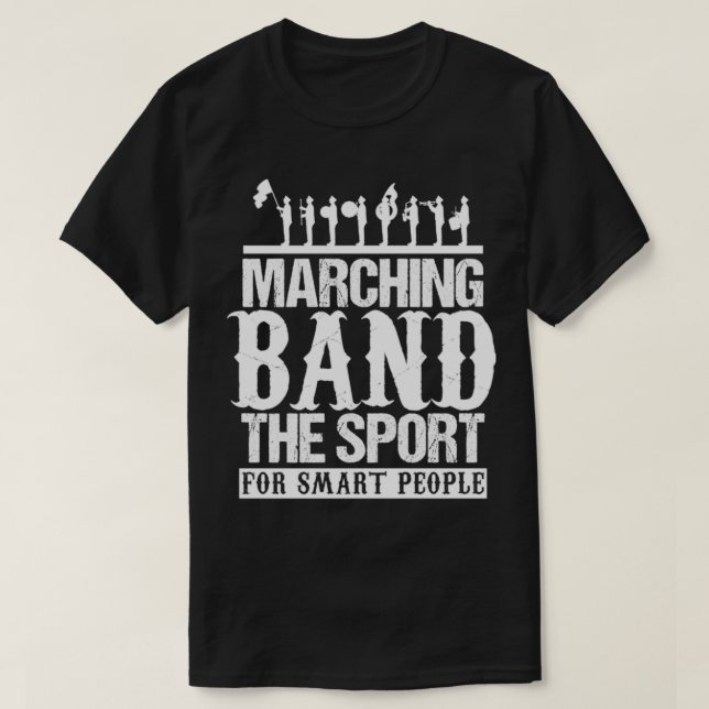 Camiseta Banda De Marcha legal O Esporte Da Banda Smart Pes (Frente do Design)