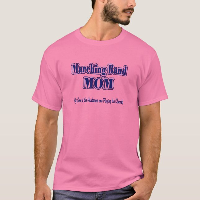 Camiseta Banda de Marche Mãe/ Clarinet (Frente)