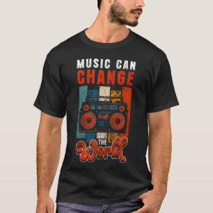 Camiseta Banda de Música Estilo Musical de Cantor