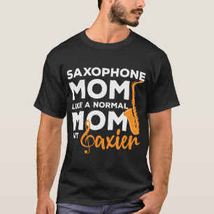 Camiseta Banda de Música Jazz Mulheres Mãe Coolaophone vint