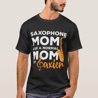 Camiseta Banda de Música Jazz Mulheres Mãe Coolaophone vint