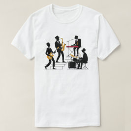 Camiseta Banda de Música Silhouette
