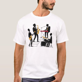 Camiseta Banda de Música Silhouette