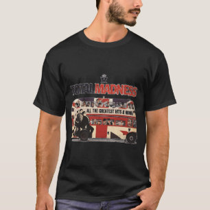 Camiseta Banda de Música The Madness Gráfica Presente de Na