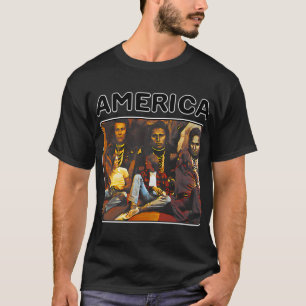 Camiseta Banda de Rock América