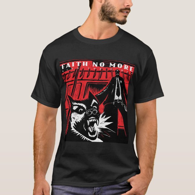Camiseta Banda de Rock Americana engraçada (Frente)