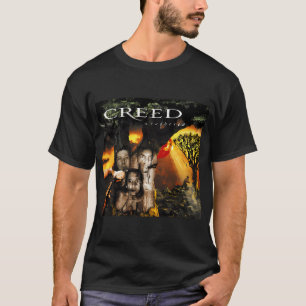 Camiseta Banda de Rock Creed
