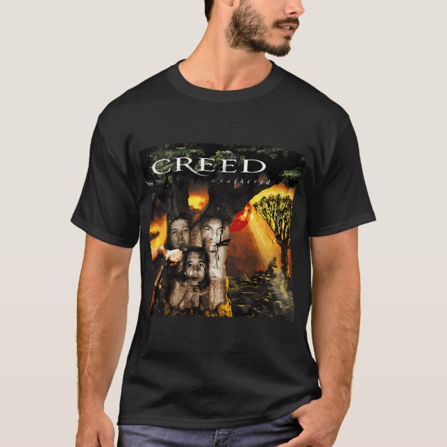 Camiseta Banda de Rock Creed (Frente)