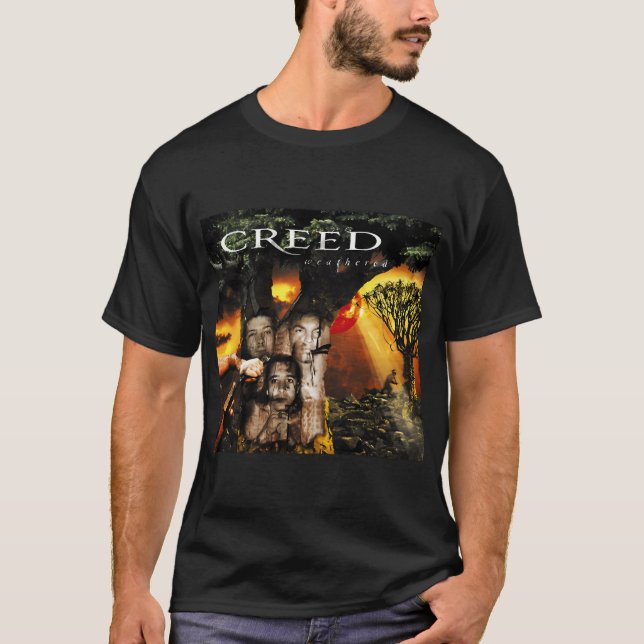 Camiseta Banda de Rock Creed (Frente)