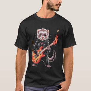 Camiseta Banda de Rock Ferret